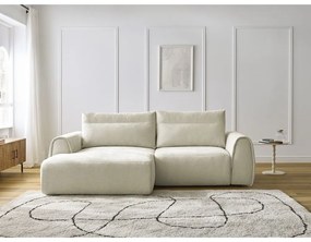 Divano angolare beige Aden – Bobochic Paris