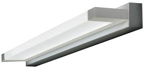 Applique Contemporanea Slot Metallo Bianco Led 18W