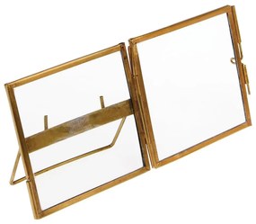 Cornice in metallo dorata 8x8 cm - Rex London