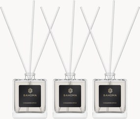 Set di 3 diffusori per ambienti Cinnamon Spice (mandarino, scorza d'arancia)