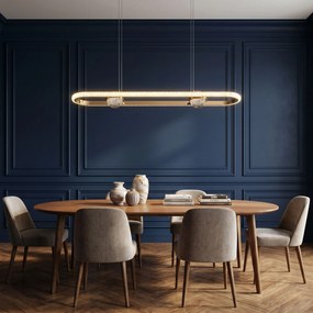 LAMPADA A SOSPENSIONE DA SOFFITTO LED G159-CP GOLD