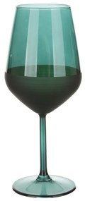 Calice vino 490 ml vetro verde sfumato Blaze