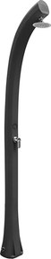 Doccia Solare da Esterno Giardino 26L Miscelatore Arkema New Happy Antracite...