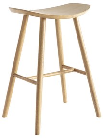 Sgabello da bar di design legno chiaro DEMORY