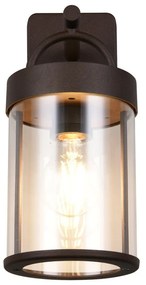 Illuminazione esterna da parete (altezza totale 29 cm) Almeria – Trio