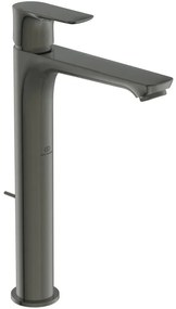 Rubinetto per lavabo a canna alta Concept Air grigio spazzolato in ottone IDEAL STANDARD P 20.4 cm H 29.6 cm