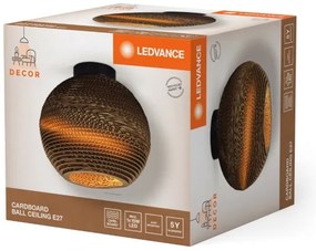 Ledvance - Plafoniera DECOR CARDBOARD 1xE27/15W/230V diametro 26 cm