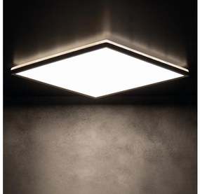 Kanlux 31531 - Plafoniera LED AZPO LED/12,3W/230V 22,5x22,5 cm IP54 nero