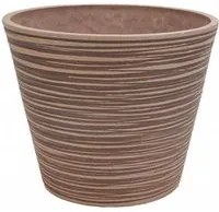 Vaso grande in Fibra sintetica cm 41x41x34 - MARTY Colore: Taupe