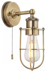 Endon 99952 - Applique da bagno CREW 1xE27/6W/230V IP44 ottone