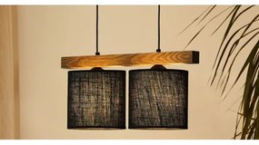 Brilagi - Lampadario a sospensione con filo FOREST 2xE27/15W/230V pino/nero