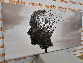 Quadro su tela – Albero in forma di volto