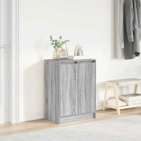 Scarpiera Grigio Sonoma 57x34x76 Cm İn Legno Multistrato /