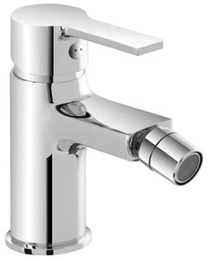 Rubinetto per bidet cromato in ottone con piletta automatica Prima