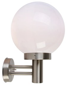Lampada da parete moderna per esterni in acciaio inossidabile IP44 - Sfera