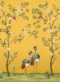 Coordonne Carta da parati panoramica Crowned Crane - Amber