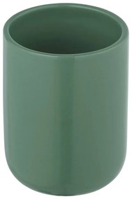 Tazza in ceramica verde per spazzolini da denti Olinda - Allstar