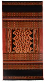 Teppeto etnico fashion orange 80x150 antimacchia