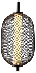 Lampada a sospensione su cavo PUMA LED/10W/230V Ø 15 cm nera