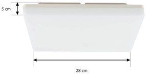 Prios Artin plafoniera LED sensore angolare 28 cm