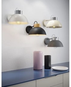 Applique TEDI 1xE27/60W/230V beige/cromo