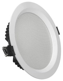 Faro LED da Incasso 32W, Foro Ø175mm con driver Philips CRI92 UGR19 Colore  Bianco Caldo 2.700K