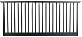 Testiera in rovere nero 194x84 cm Riggins - Rowico