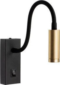 Kanlux 32519 - Lampada LED flessibile TONIL LED/3,3W/230V nera/dorata