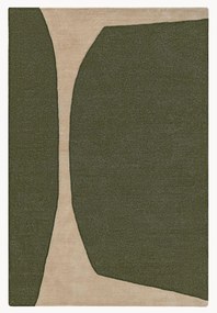 Tappeto a pelo corto fatto a mano Smilla