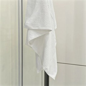 Telo bagno per doccia 90x140 cm bianco in cotone 100%