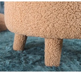 Poltroncina per bambini PIXI Ø 46 cm marrone