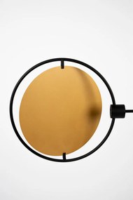 Lampadario dimmerabile a LED in giallo ocra e nero Sirius - Zuiver