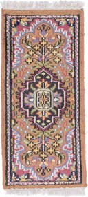 Agra Tappeto orientale 60 x 30 (Indian) Annodato A Mano