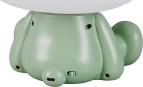 Lampada per bambini LED verde Hopper – Trio