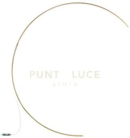 Struttura piantana rune oro a led 3000k 1450lm 35w dimmerabile da a...