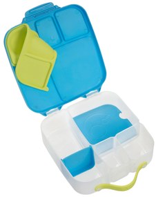 Box porta merenda grande – blu/verde