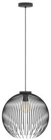 Eglo 901002 - Lampadario a sospensione con filo VENEZUELA 1xE27/40W/230V nero
