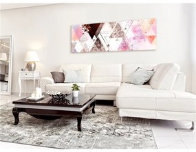 Quadro Geometric Evolution (1 Part) Narrow  Colore colorful, Dimensioni e Misure 150x50