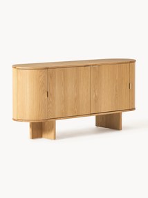 Credenza in legno con angoli arrotondati Zumi