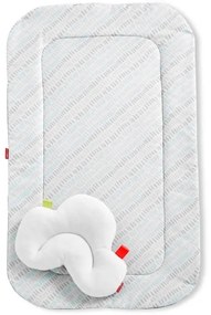 Skip Hop - Coperta per bambini per giocare con il trapezio di legno Fodera CLOUD