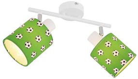 Globo 54009-2 - Luce Spot per bambini LEMMI 2xE14/15W/230V