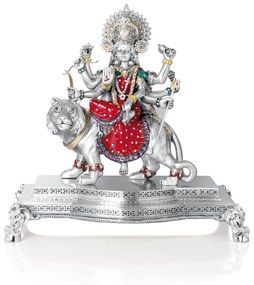 Statua “Lord Durga” cm.24x43X44h.