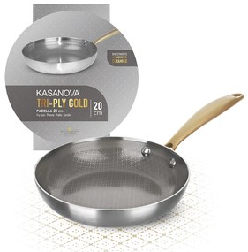 Padella 20 cm triplo strato Tri Ply - Gold