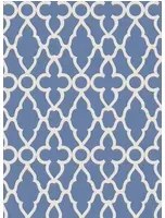 Cole & Son Carta da parati Treillage - White on Hyacinth