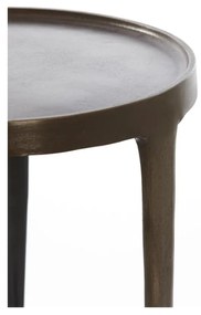 Tavolo rotondo in metallo ø 43 cm Tobias - Light &amp; Living