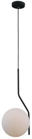 ITALUX PND-3300-1-BK - Lampadario a sospensione con filo CARIMI 1xE27/5W/230V nero