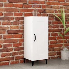 Credenza Bianca 34,5x34x90 Cm İn Legno Multistrato /
