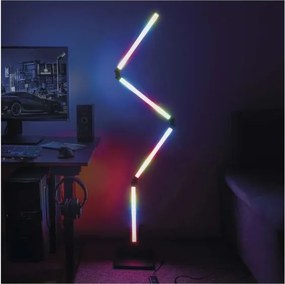 LED RGBIC Lampada da terra con dimmer GoSmart LED/20W/230V 2700K Wi-Fi Tuya