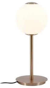 Audrey Lampada da Tavolo Plated Brass/White Opal - UMAGE