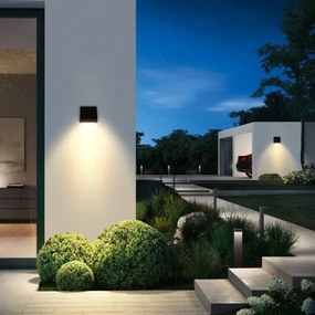 Viking - Lampada da parete solare LED dimmerabile con sensore LED/2W/3,7V IP54 4000K